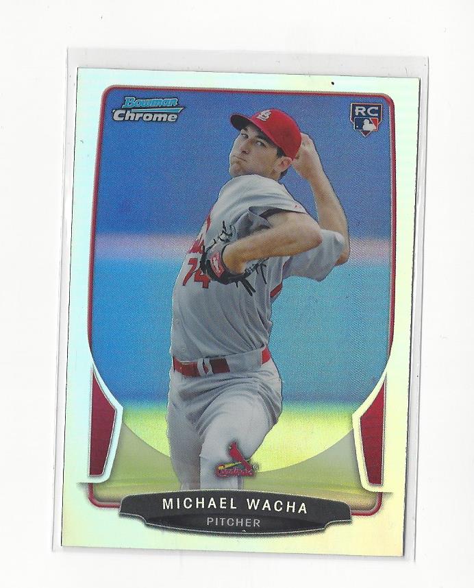 2013 Bowman Chrome Draft Refractors #21 Michael Wacha
