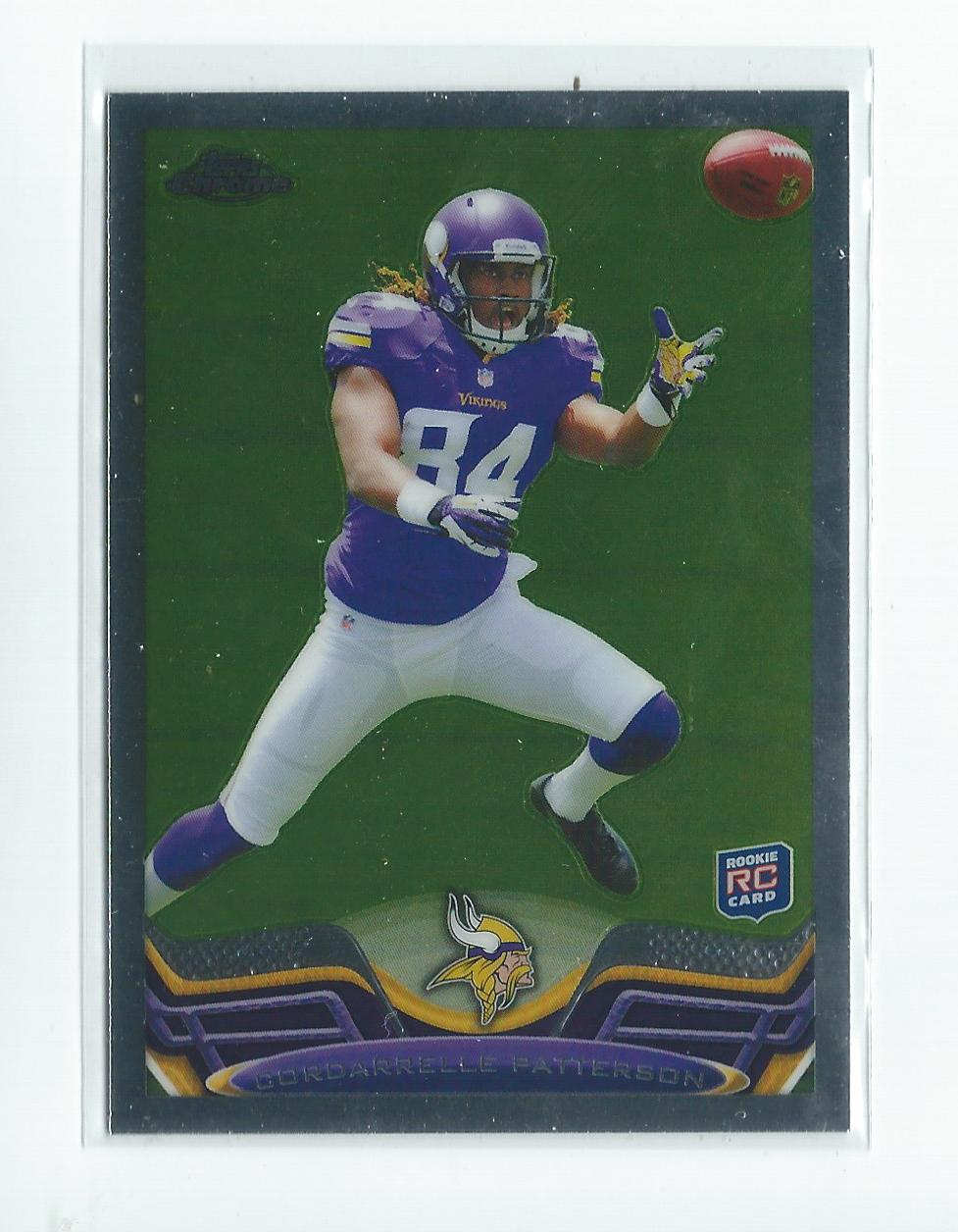 2013 Topps Chrome #19A Cordarrelle Patterson RC