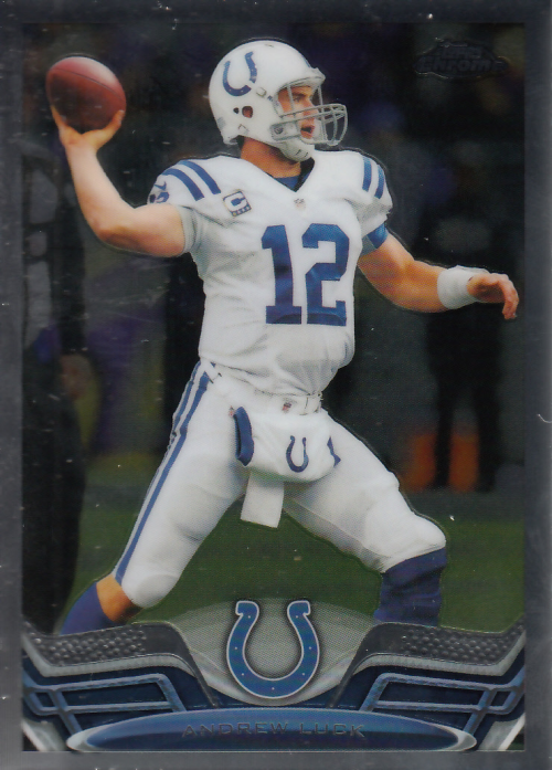 2013 Topps Chrome #75A Andrew Luck