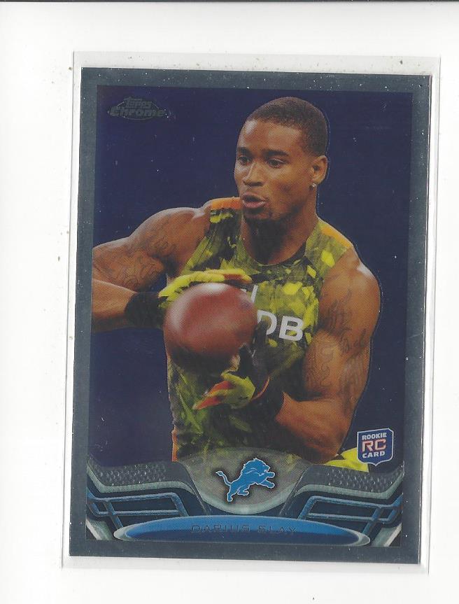 2013 Topps Chrome #167 Darius Slay RC