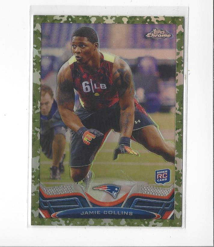 2013 Topps Chrome Camo Refractors #28 Jamie Collins