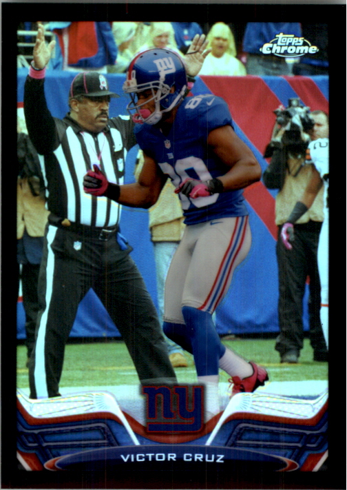 2013 Topps Chrome Black Refractors #26 Victor Cruz