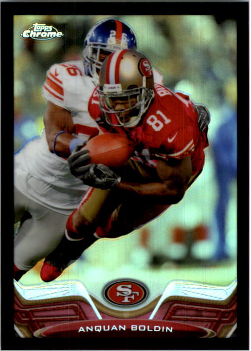 2013 Topps Chrome Black Refractors #129 Anquan Boldin