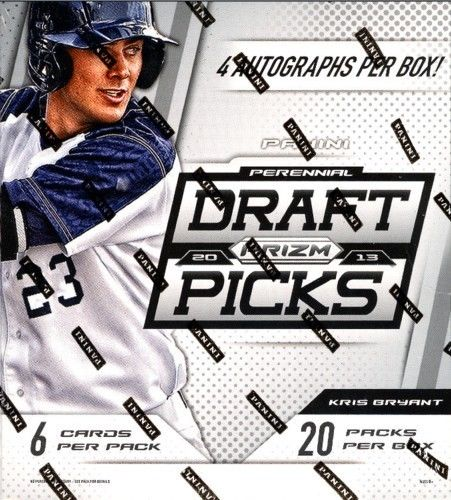 2013 Panini Prizm Perennial Draft Picks Baseball Hobby Box