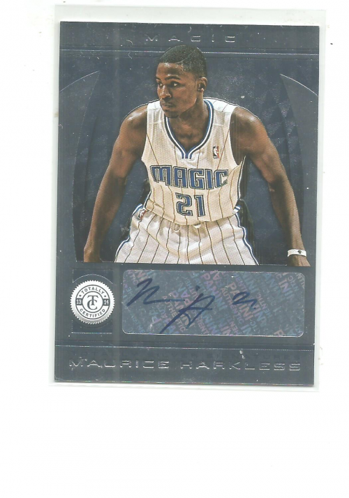 2013-14 Totally Certified Autographs #242 Maurice Harkless
