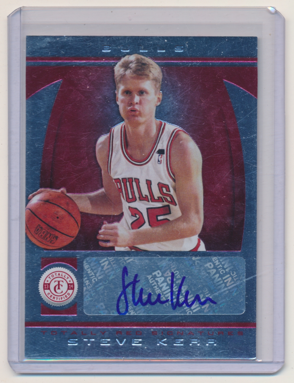 2013-14 Totally Certified Autographs Red #54 Steve Kerr/10