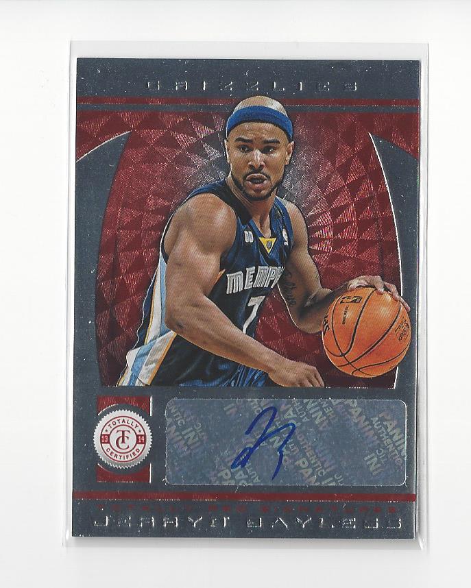 2013-14 Totally Certified Autographs Red #126 Jerryd Bayless/15