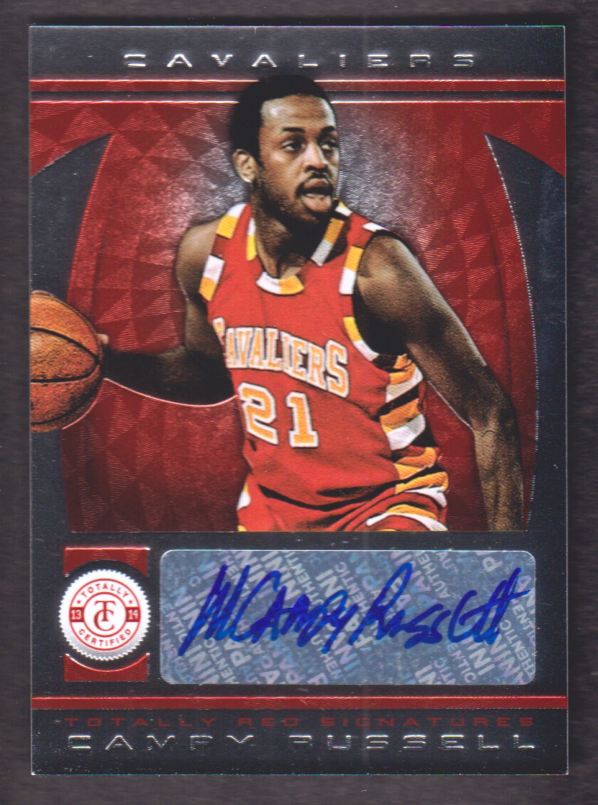 2013-14 Totally Certified Autographs Red #214 Campy Russell/99