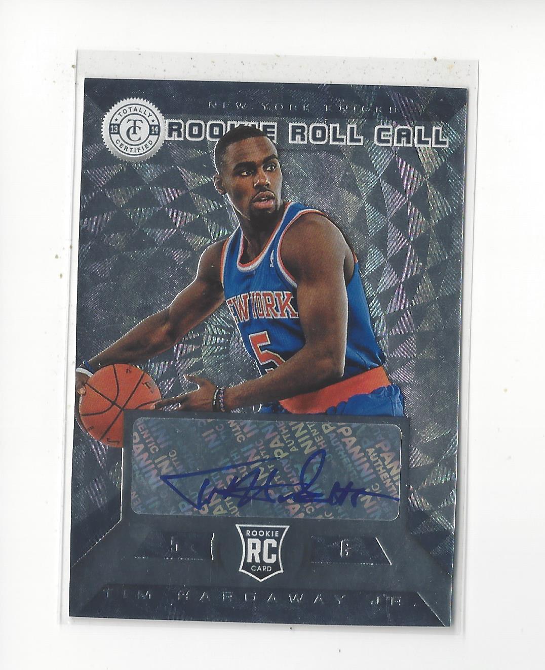2013-14 Totally Certified Rookie Roll Call Autographs #21 Tim Hardaway Jr.