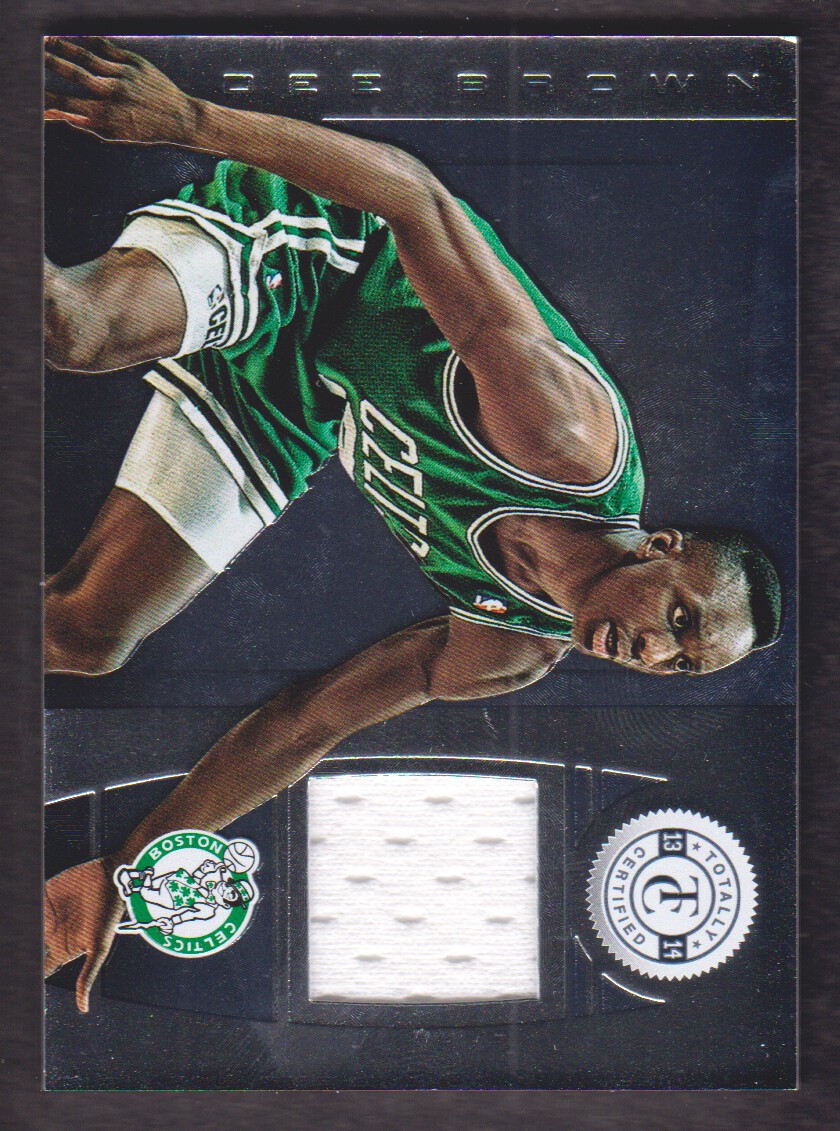 2013-14 Totally Certified Materials #3 Dee Brown