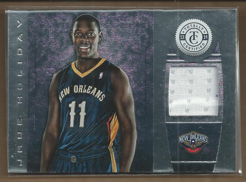 2013-14 Totally Certified Materials #33 Jrue Holiday