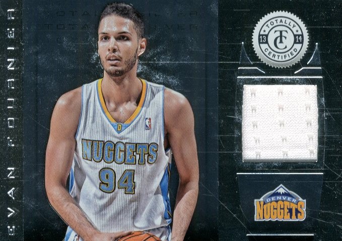 2013-14 Totally Certified Materials #121 Evan Fournier