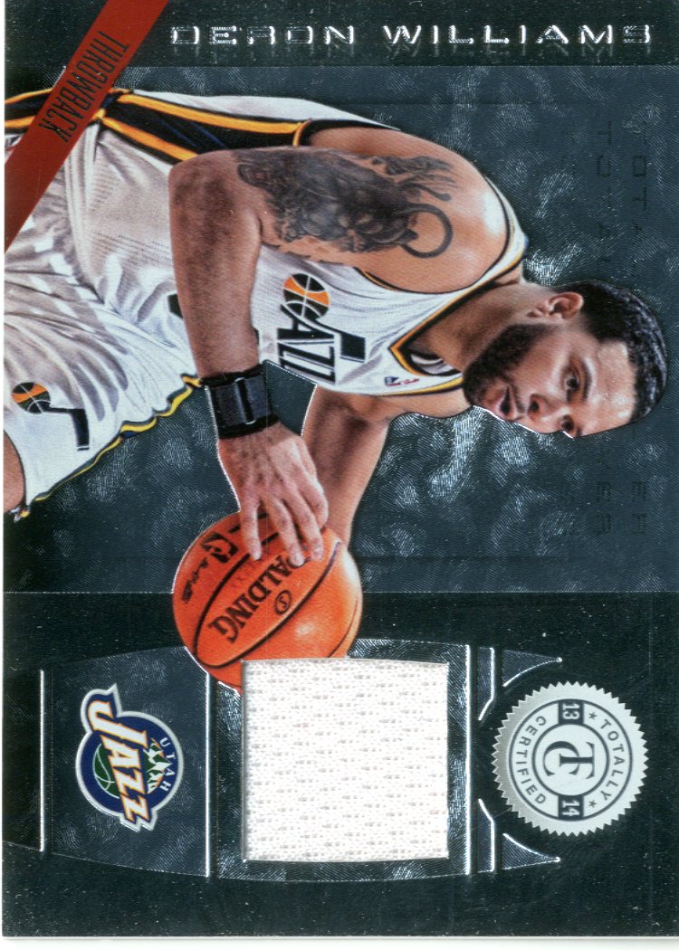 2013-14 Totally Certified Materials #170 Deron Williams