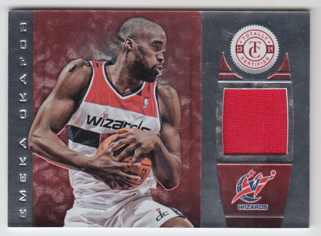 2013-14 Totally Certified Materials Red #137 Emeka Okafor/99