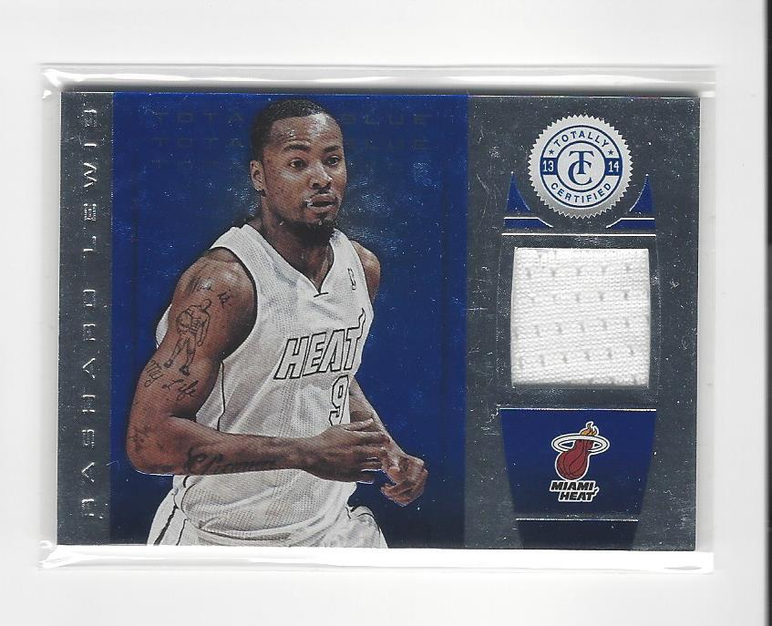 2013-14 Totally Certified Materials Blue #106 Rashard Lewis/49