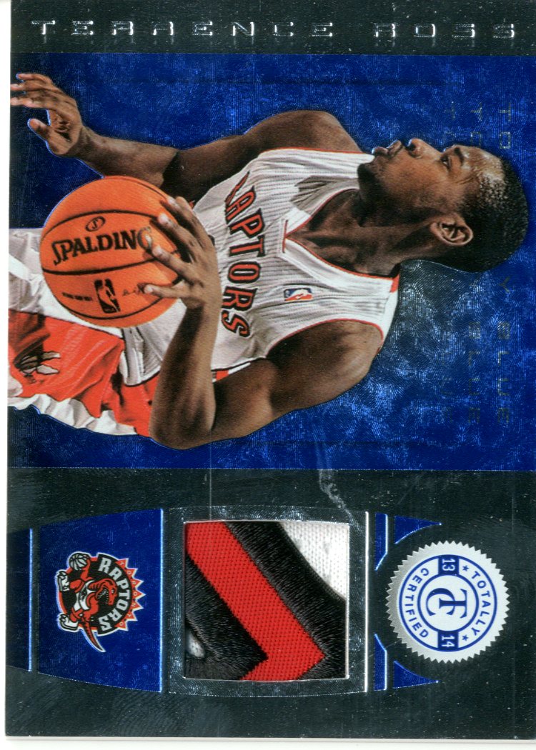 2013-14 Totally Certified Materials Blue Prime #19 Terrence Ross/15