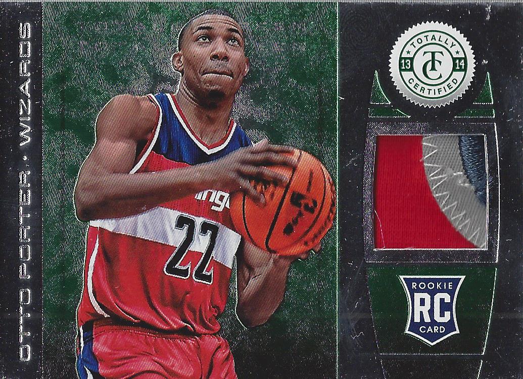 2013-14 Totally Certified Materials Green Prime #198 Otto Porter