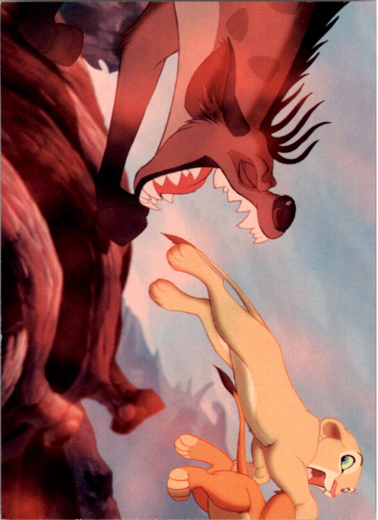 1994 SkyBox The Lion King #128 The Hyenas Close In