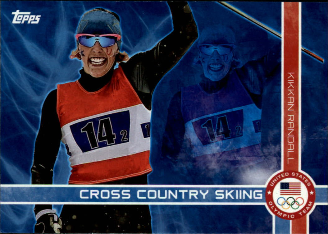 2014 Topps U.S. Olympic Team Games of the XXII Olympiad #OLYKR Kikkan Randall/ Cross Country Skiing