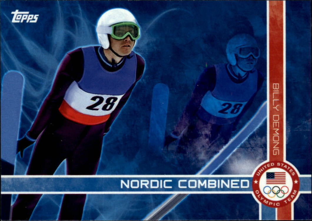 2014 Topps U.S. Olympic Team Games of the XXII Olympiad #OLYBD Billy Demong/ Nordic Combined