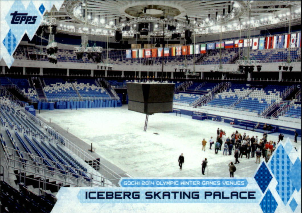 2014 Topps U.S. Olympic Team 2014 Olympic Venues #WOVIP Iceberg Skating Palace