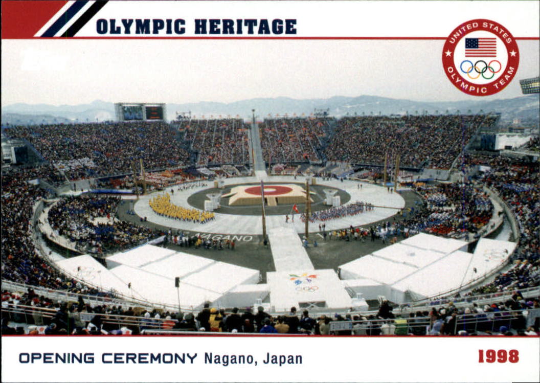 2014 Topps U.S. Olympic Team Olympic Heritage #OH18 1998 Nagano, Japan