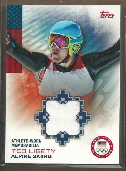 2014 Topps U.S. Olympic Team Relics #ORTL Ted Ligety