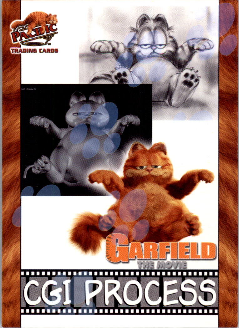 2004 Pacific Garfield Collection Garfield the Movie Paw Print #13 CGI  Process - NM-MT