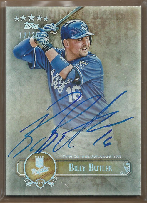 2013 Topps Five Star Autographs Rainbow #BB Billy Butler