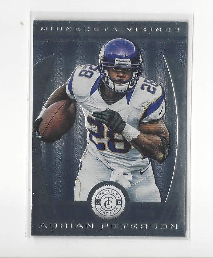 2013 Totally Certified #30 Adrian Peterson
