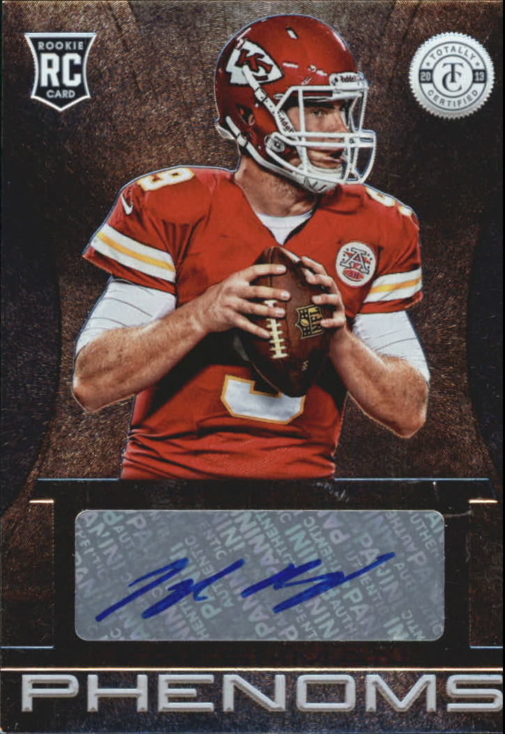 2013 Totally Certified #207 Tyler Bray AU/499 RC