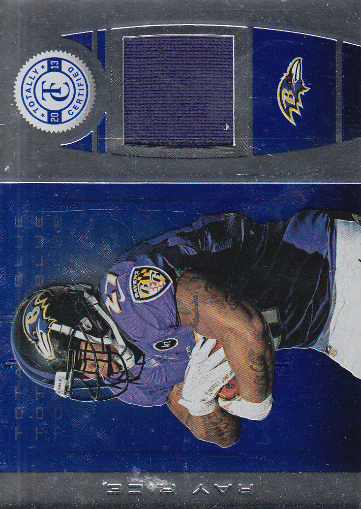 2013 Totally Certified Blue Materials #73 Ray Rice/99