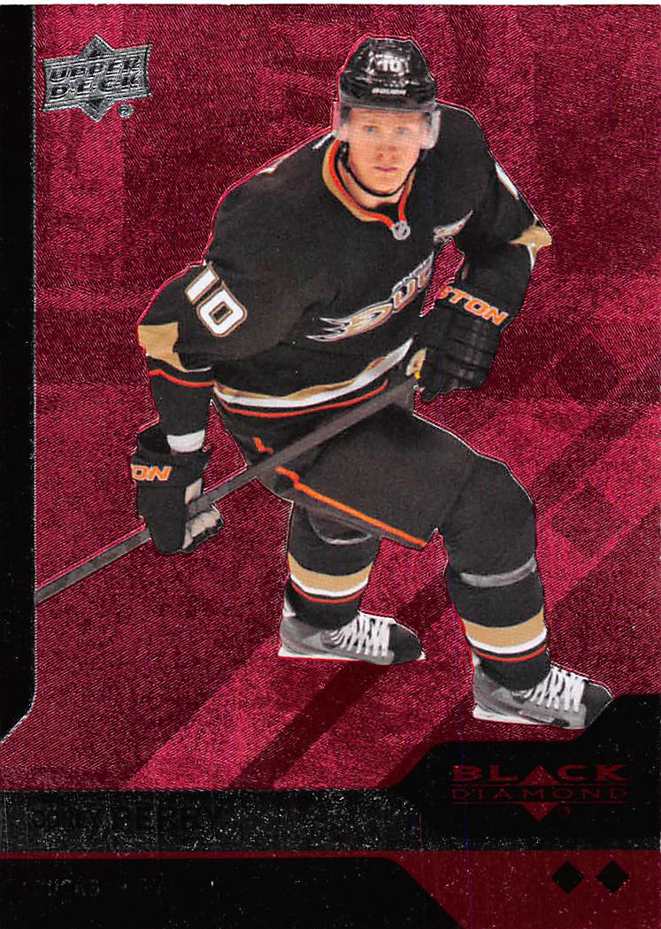 2013-14 Black Diamond Ruby #143 Corey Perry
