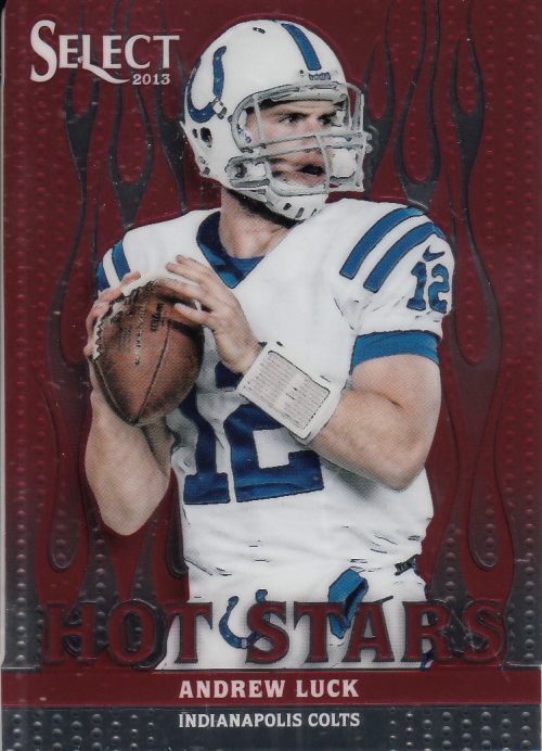 2013 Select Hot Stars Red #9 Andrew Luck