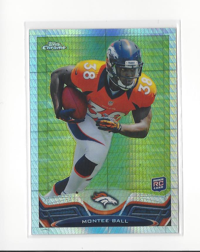 2013 Topps Chrome Prism Refractors 260 #11 Montee Ball