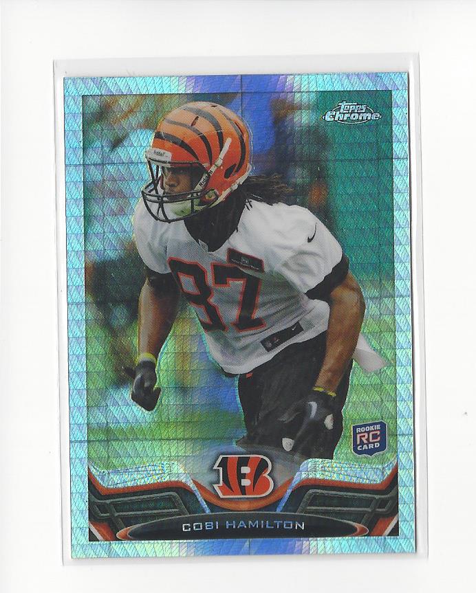 2013 Topps Chrome Football Prism Refractor Numbered Singles xxx