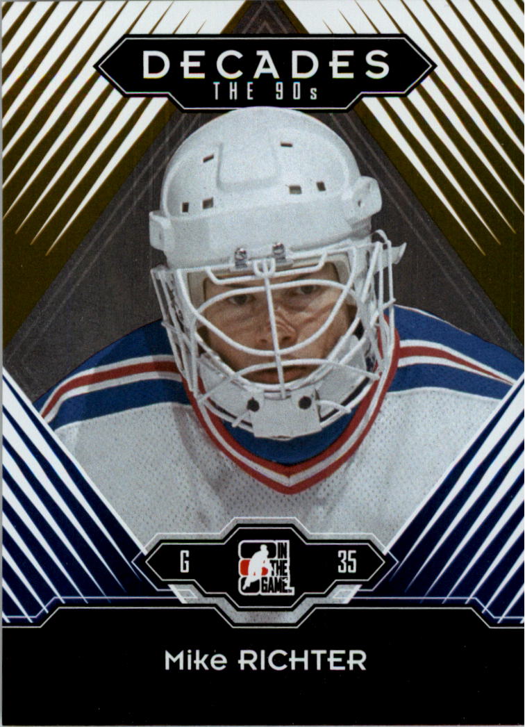 2013-14 ITG Decades 1990s Gold #108 Mike Richter