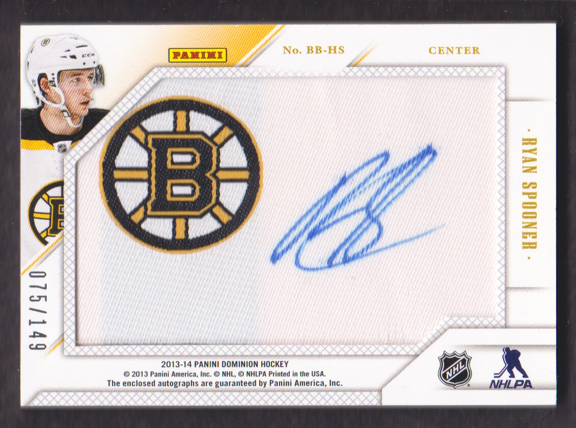 2013-14 Dominion Back to Back Beginnings Autographs #BBHS Dougie Hamilton/Justin Schultz/49 back image