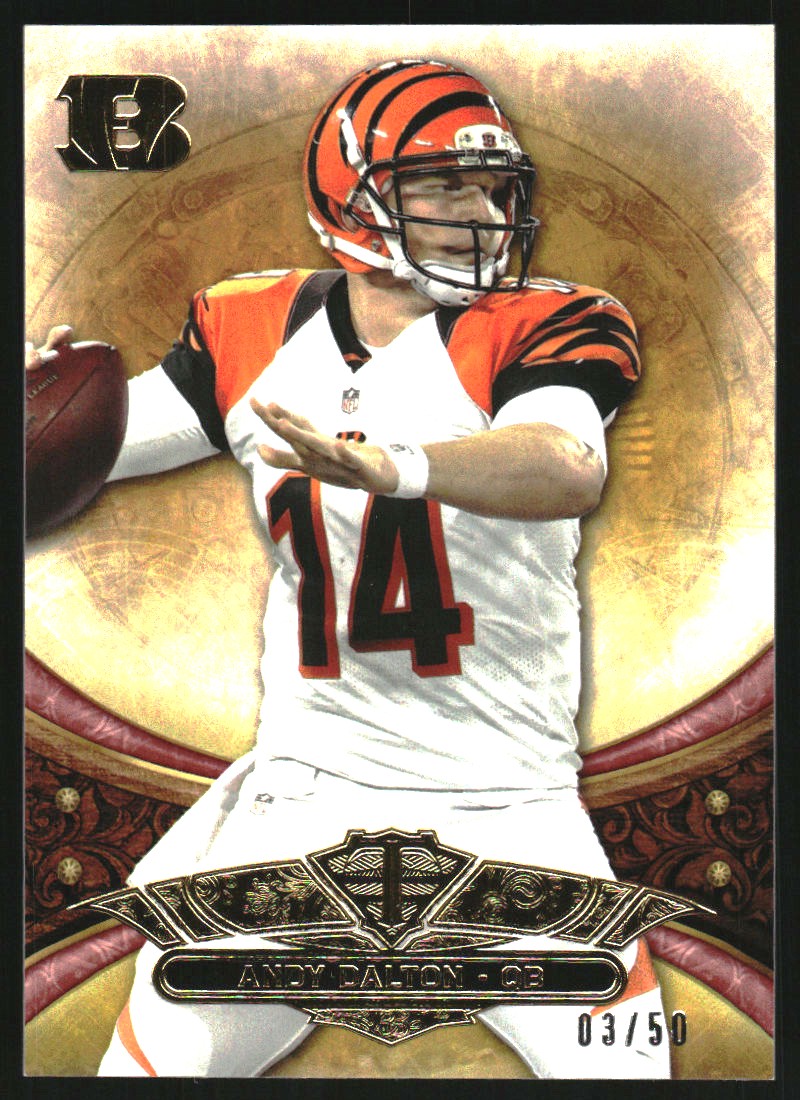 2013 Topps Triple Threads Ruby #16 Andy Dalton