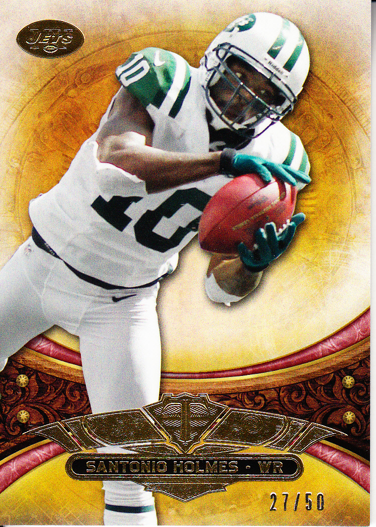 2013 Topps Triple Threads Ruby #23 Santonio Holmes