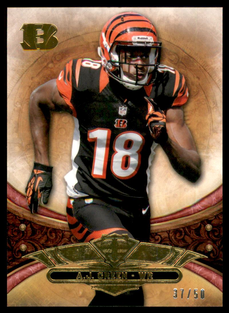 2013 Topps Triple Threads Ruby #25 A.J. Green