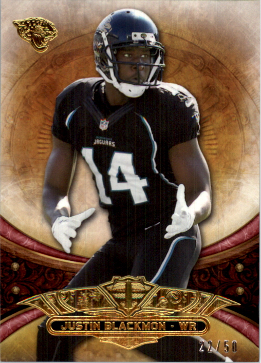 2013 Topps Triple Threads Ruby #55 Justin Blackmon