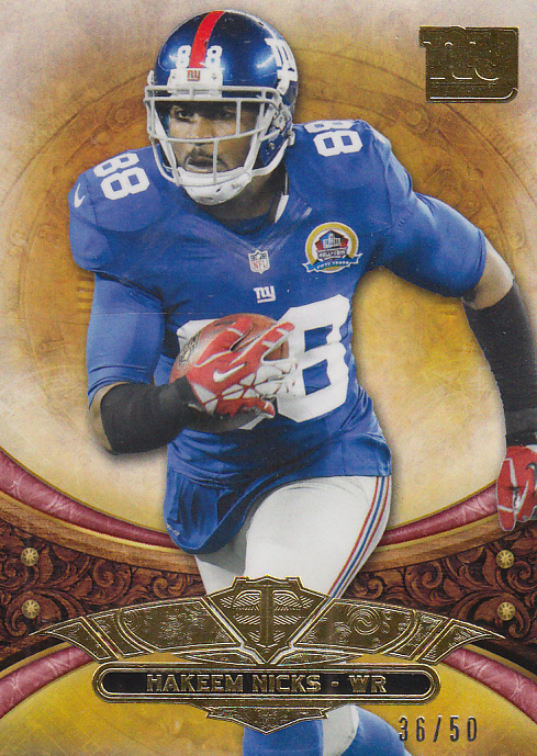 2013 Topps Triple Threads Ruby #77 Hakeem Nicks