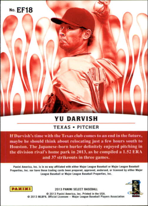 2013 Select En Fuego #EF18 Yu Darvish