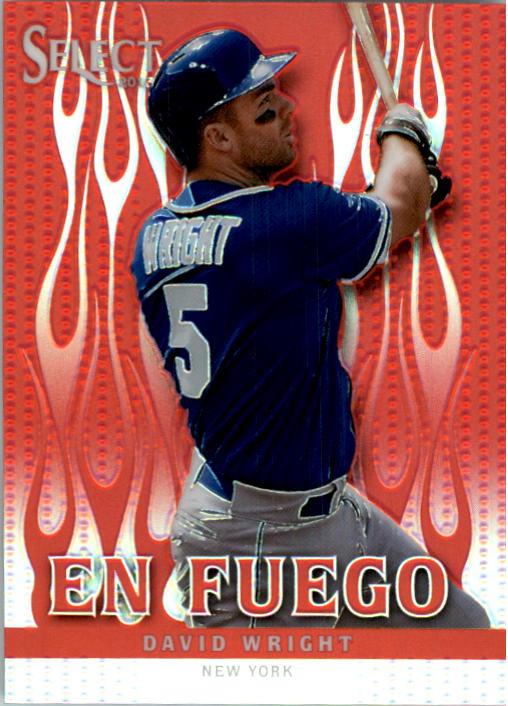 2013 Select En Fuego Prizm #EF23 David Wright