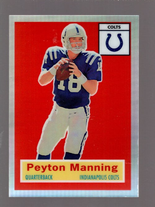 2010 eTopps 1956 Tribute #3 Peyton Manning/849