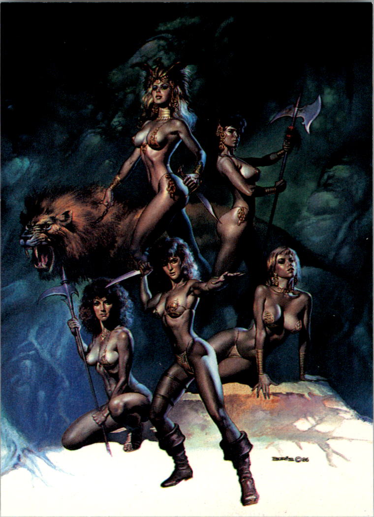 1991 Comic Images Boris Vallejo #41 Queen of the Amazons