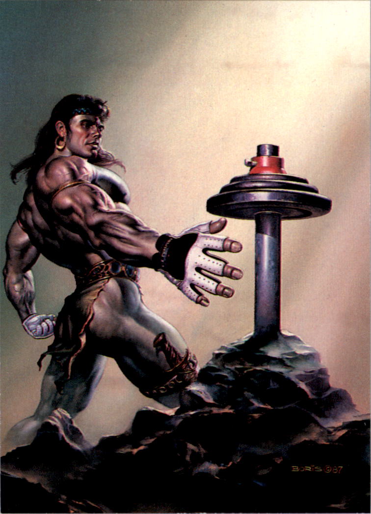 1991 Comic Images Boris Vallejo #43 Dumbell