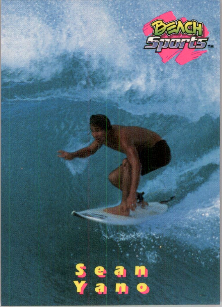 Checklist #100 Beach Sports 1992 Trading Card