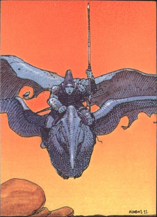 1993 Comic Images Moebius #45 Arzach - NM-MT - Burbank Sportscards